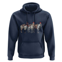 Horse Christmas Hoodie Western Cowboy Cowgirl Howdy Country