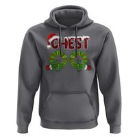 Christmas Couples Hoodie Chest Nuts Funny Couples Matching Chestnuts