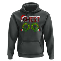 Christmas Couples Hoodie Chest Nuts Funny Couples Matching Chestnuts