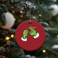 Pothead Xmas Christmas Ornament Cannabis Weed Adult Christmas Party - Wonder Print Shop