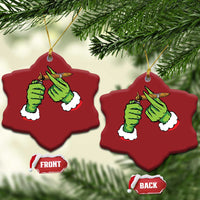 Pothead Xmas Christmas Ornament Cannabis Weed Adult Christmas Party - Wonder Print Shop