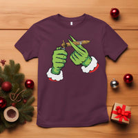 Pothead Christmas T Shirt Cannabis Weed Adult Christmas Party - Wonder Print Shop