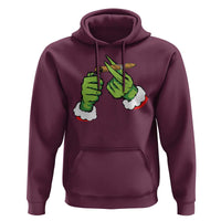 Pothead Christmas Hoodie Cannabis Weed Adult Christmas Party