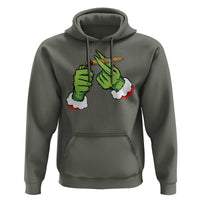 Pothead Christmas Hoodie Cannabis Weed Adult Christmas Party