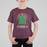 Nakatomi Plaza Christmas Party 1988 T Shirt For Kid Xmas Gift Funny 80's Die Movie Bruce - Wonder Print Shop