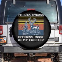 Hunting Spare Tire Cover I'm Into Fitness Fit'ness Deer In My Freezer Gift for Hunter