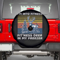 Hunting Spare Tire Cover I'm Into Fitness Fit'ness Deer In My Freezer Gift for Hunter