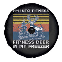 Hunting Spare Tire Cover I'm Into Fitness Fit'ness Deer In My Freezer Gift for Hunter