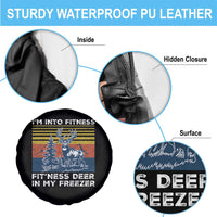Hunting Spare Tire Cover I'm Into Fitness Fit'ness Deer In My Freezer Gift for Hunter