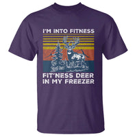 Hunting T Shirt I'm Into Fitness Fit'ness Deer In My Freezer Gift for Hunter - Wonder Print Shop