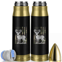 Deer Hunting American Camouflage Flag Bullet Tumbler