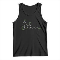 Marijuana Tank Top Cannabis Weed Pot Molecule THC Stoner Gift
