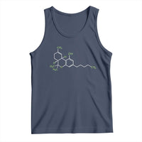 Marijuana Tank Top Cannabis Weed Pot Molecule THC Stoner Gift