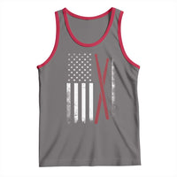 American Flag Drumsticks Tank Top USA Drummers Vintage Drum Sticks - Wonder Print Shop