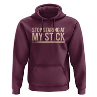 Funny Drumming Hoodie Stop Staring At My Stick Drummer - Wonder Print Shop