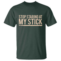 Funny Drumming T Shirt Stop Staring At My Stick Drummer - Wonder Print Shop
