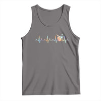 Drums Heartbeat Tank Top Drummer Percussionist Silhouette - Wonder Print Shop