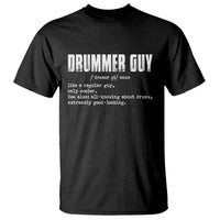 Funny Drummer Guy T Shirt Definition Vintage Drums Drumming - Wonder Print Shop
