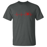 Drums Heartbeat T Shirt Drummer Percussionist - Wonder Print Shop