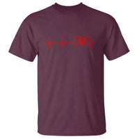 Drums Heartbeat T Shirt Drummer Percussionist - Wonder Print Shop