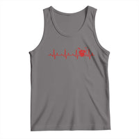 Drums Heartbeat Tank Top Drummer Percussionist - Wonder Print Shop
