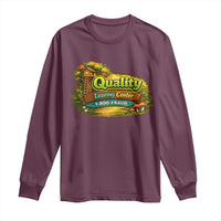 Quality Learing Center Long Sleeve Shirt Funny Childcare Day Care