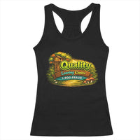 Quality Learing Center Racerback Tank Top Funny Childcare Day Care