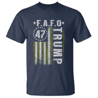 Funny Fafo T Shirt President 47 FDT American Flag