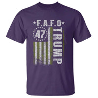 Funny Fafo T Shirt President 47 FDT American Flag