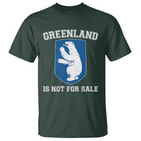 Greenland Is Not For Sale T Shirt Polar Bear Vintage Political Protest