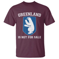 Greenland Is Not For Sale T Shirt Polar Bear Vintage Political Protest