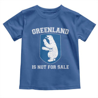 Greenland Is Not For Sale Toddler T Shirt Polar Bear Vintage Political Protest