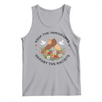 Keep The Immigrants Deport The Racist Tank Top Floral FDT