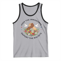 Keep The Immigrants Deport The Racist Tank Top Floral FDT