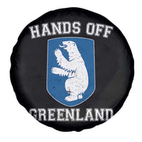 Hands Off Greenland Spare Tire Cover Polar Bear Vintage Political Protest