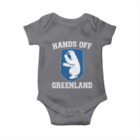 Hands Off Greenland Baby Onesie Polar Bear Vintage Political Protest