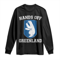 Hands Off Greenland Long Sleeve Shirt Polar Bear Vintage Political Protest