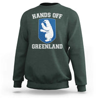Hands Off Greenland Sweatshirt Polar Bear Vintage Political Protest