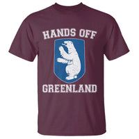 Hands Off Greenland T Shirt Polar Bear Vintage Political Protest