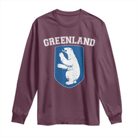 Greenland Long Sleeve Shirt Polar Bear Vintage Political Protest