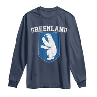 Greenland Long Sleeve Shirt Polar Bear Vintage Political Protest