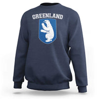 Greenland Sweatshirt Polar Bear Vintage Political Protest