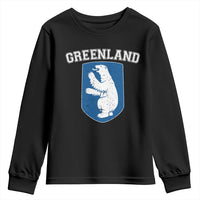 Greenland Youth Sweatshirt Polar Bear Vintage Political Protest