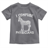 Rare Disease Awereness Toddler T Shirt Zebra Ribbon Cancer Warrior Gift