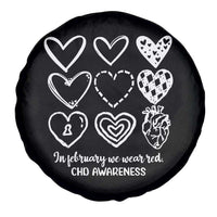CHD Heart Disease Awareness Spare Tire Cover In February We Wear Red