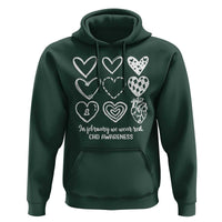 CHD Heart Disease Awareness Hoodie In February We Wear Red