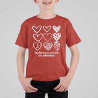 CHD Heart Disease Awareness T Shirt For Kid In February We Wear Red