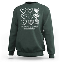 CHD Heart Disease Awareness Sweatshirt In February We Wear Red