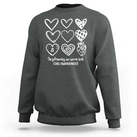 CHD Heart Disease Awareness Sweatshirt In February We Wear Red
