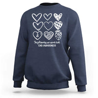 CHD Heart Disease Awareness Sweatshirt In February We Wear Red
